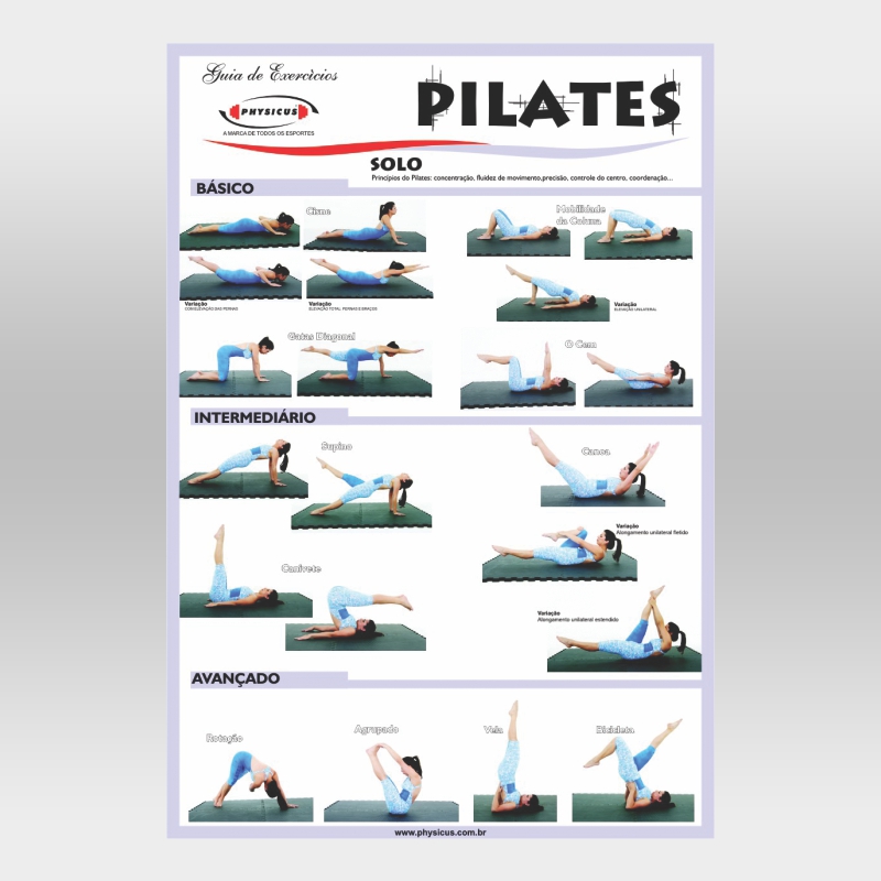 PCP 13 - Cartaz de Pilates - Solo