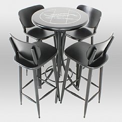 Bistrô (01 mesa e 04 cadeiras)